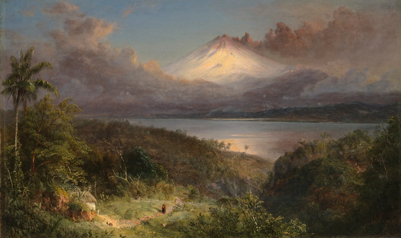 View of Cotopaxi - Frederic Edwin Church