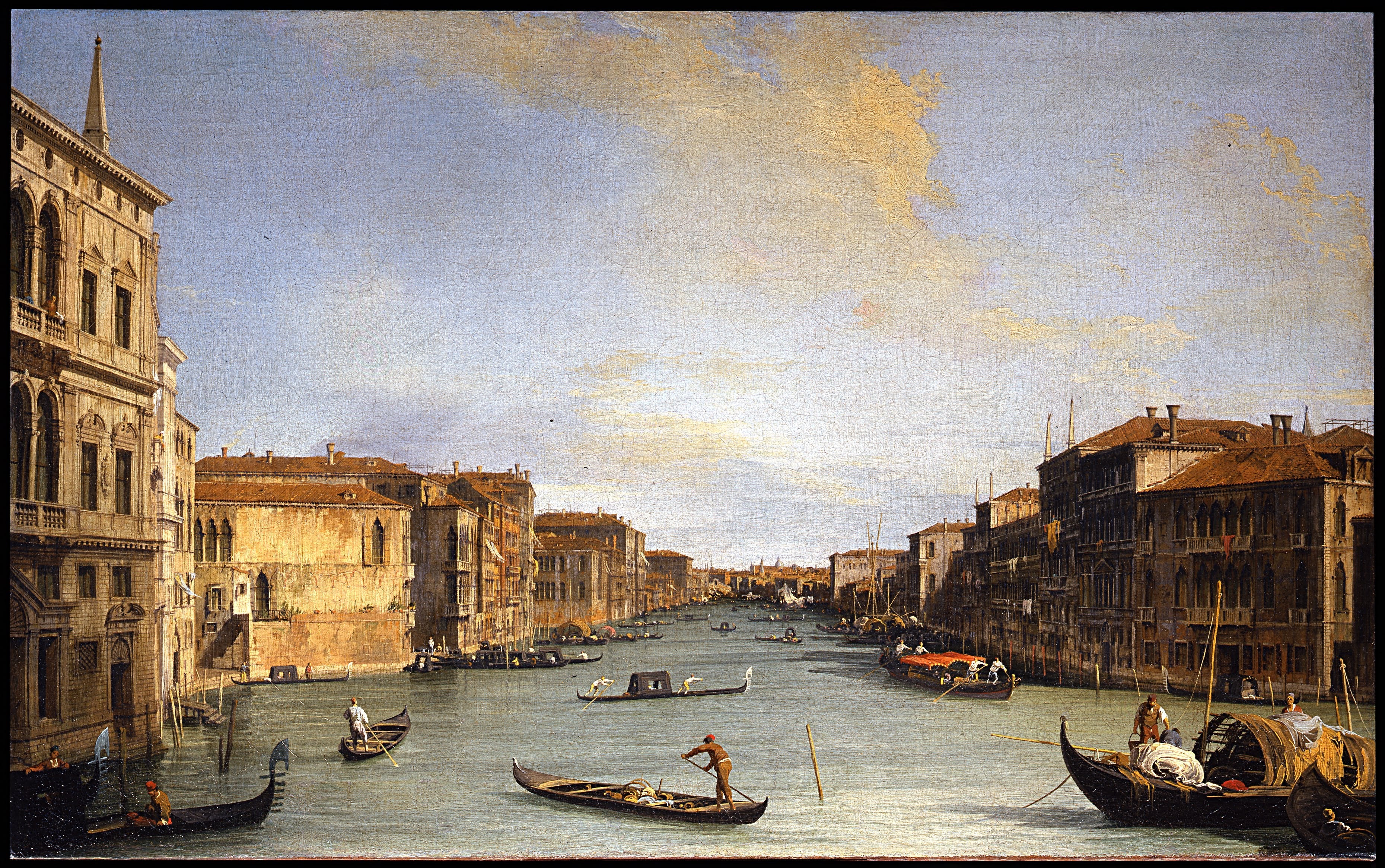View of the Grand Canal - Canaletto