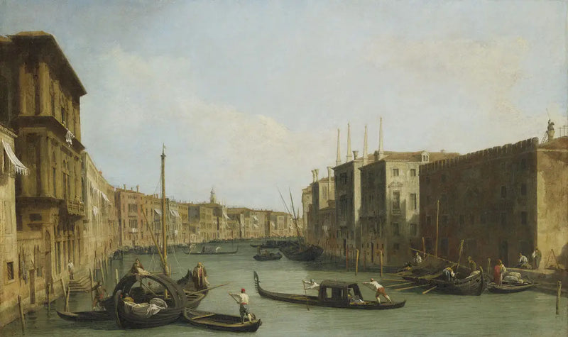 View of the Grand Canal - Canaletto