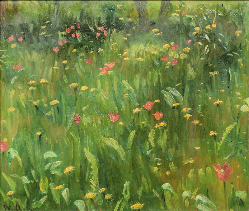View of the Ancher garden. -Michael Peter Ancher