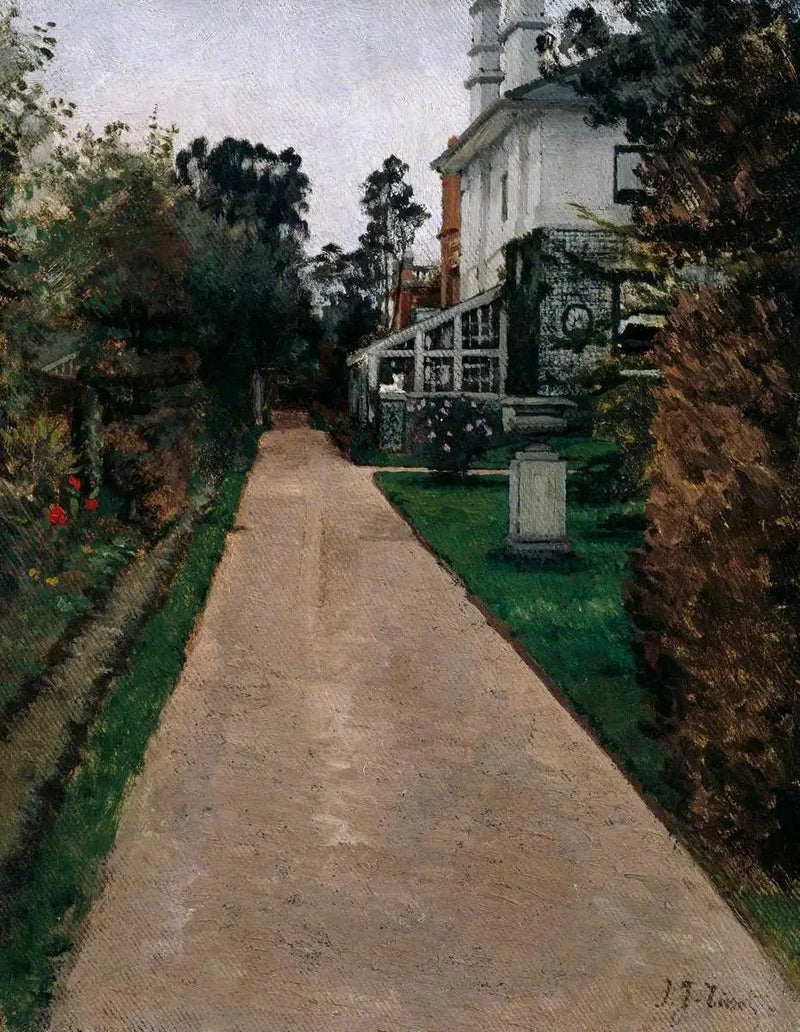View of the Garden at 17 Grove End Road - James Tissot