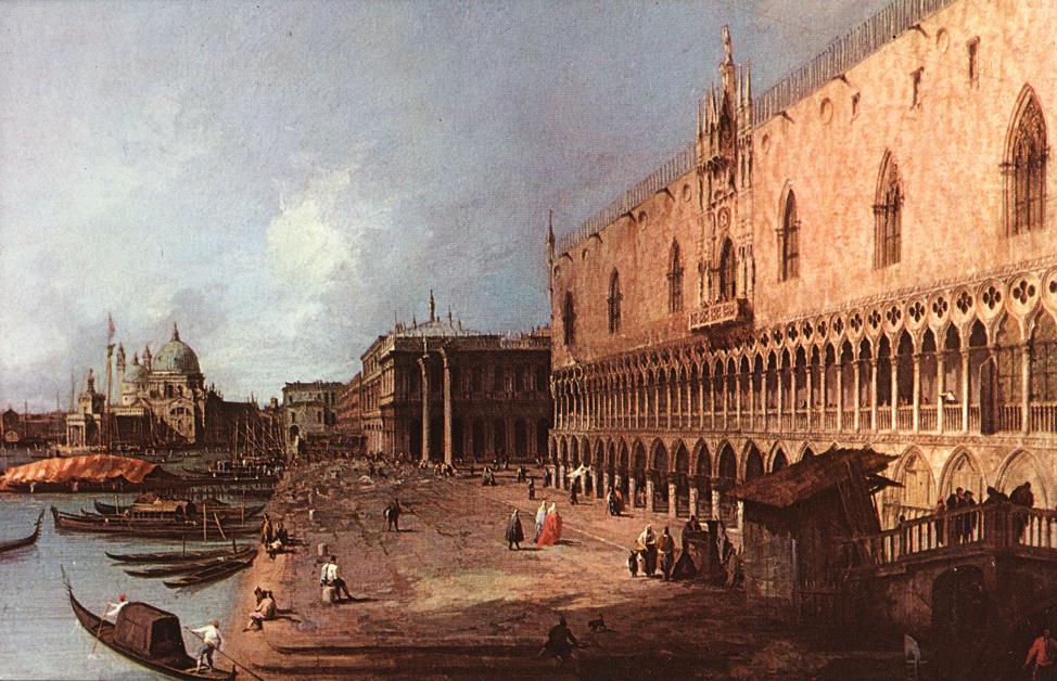 View of the Molo, Venice - Canaletto