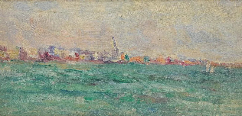 View of the Parame - Maximilien Luce
