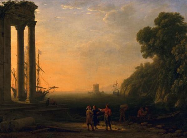 View of the Maritime Port - Claude Lorrain