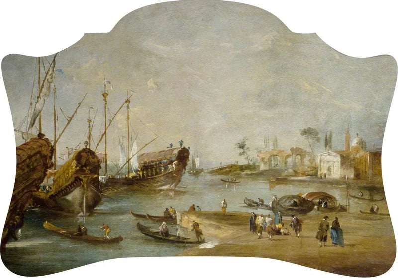 Whimsical View of Venice - Francesco Guardi