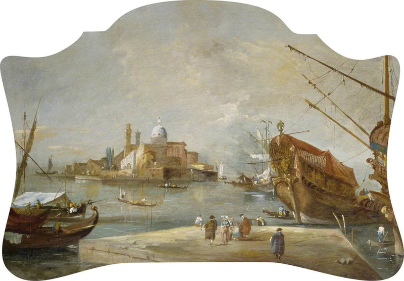 Whimsical View of Venice - Francesco Guardi