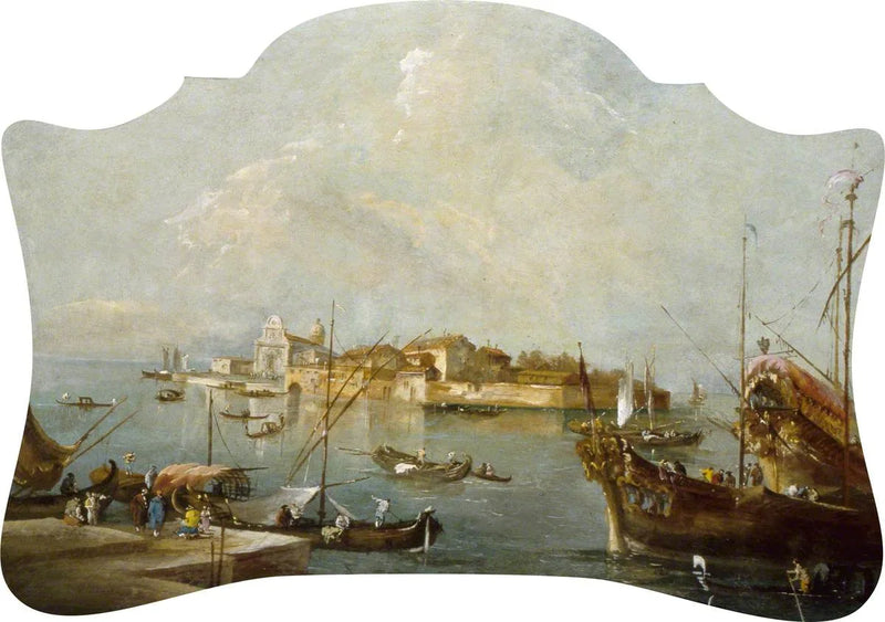 Whimsical view of Venice - Francesco Guardi