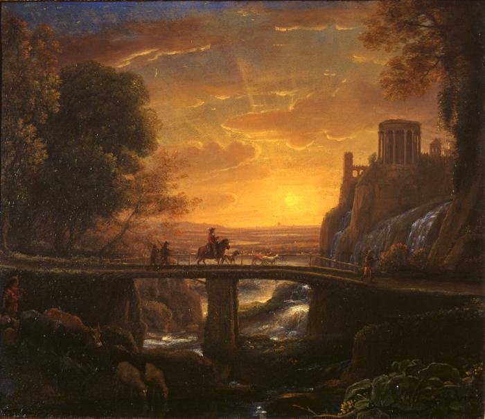 Imaginary View of Tivoli - Claude Lorrain