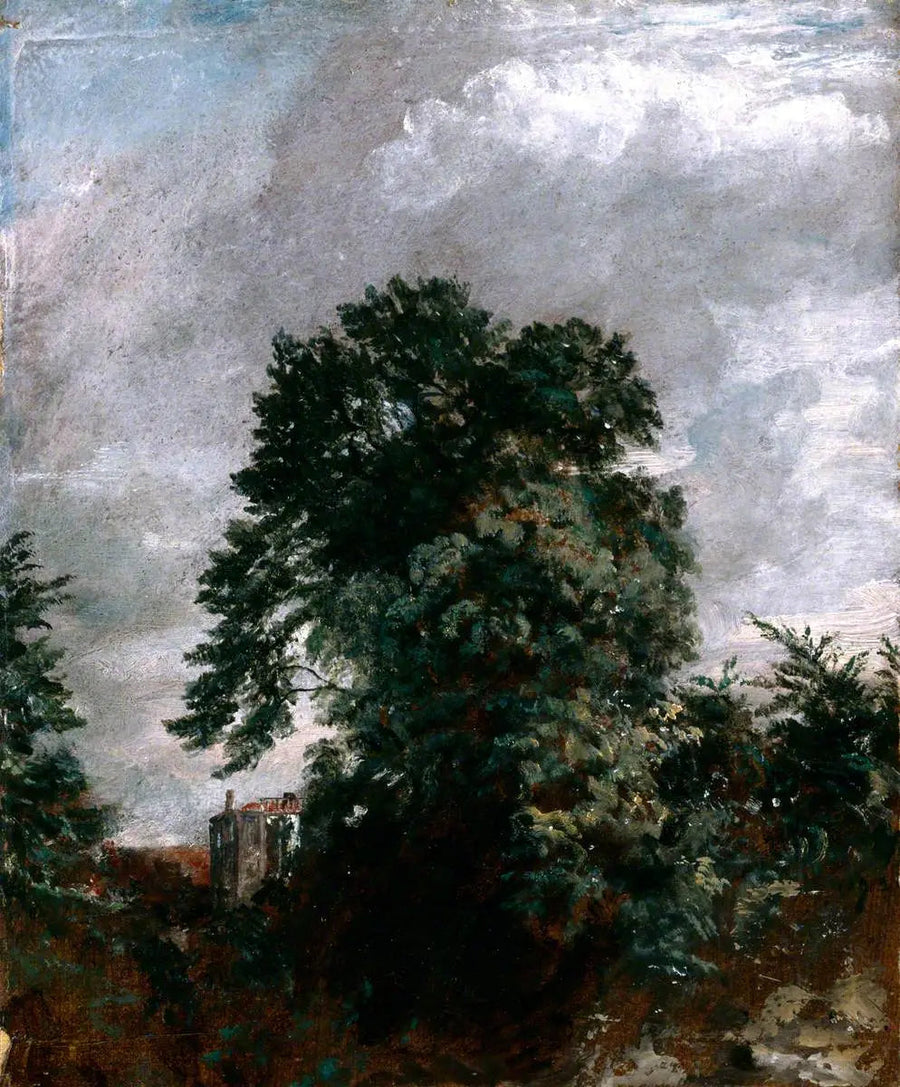 Distant view of the grove, Hampstead - John Constable