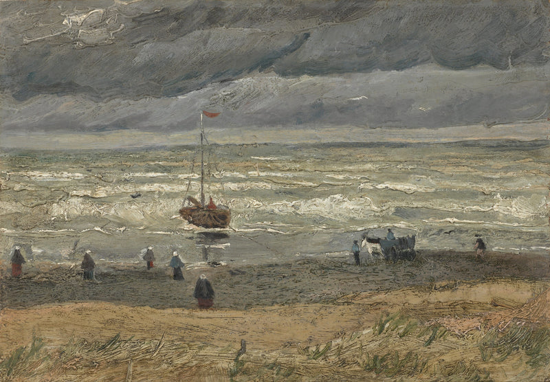 View of the Sea at Scheveningen - Vincent van Gogh