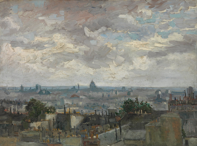 View of Paris - Vincent van Gogh