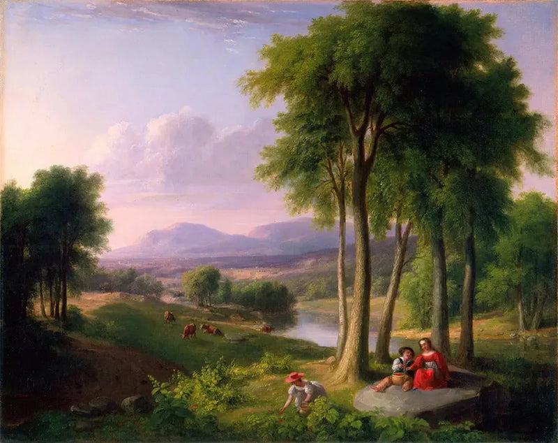 View near Rutland, Vermont - Asher Brown Durand