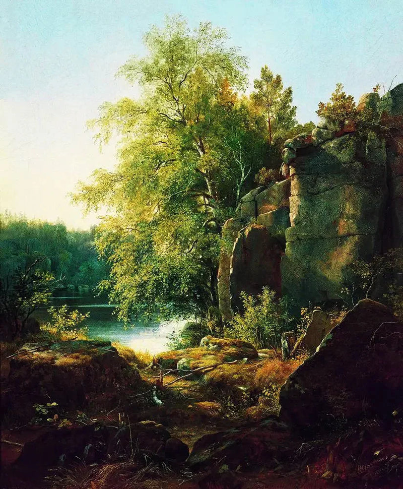 View of Valaam Island - Ivan Chichkine