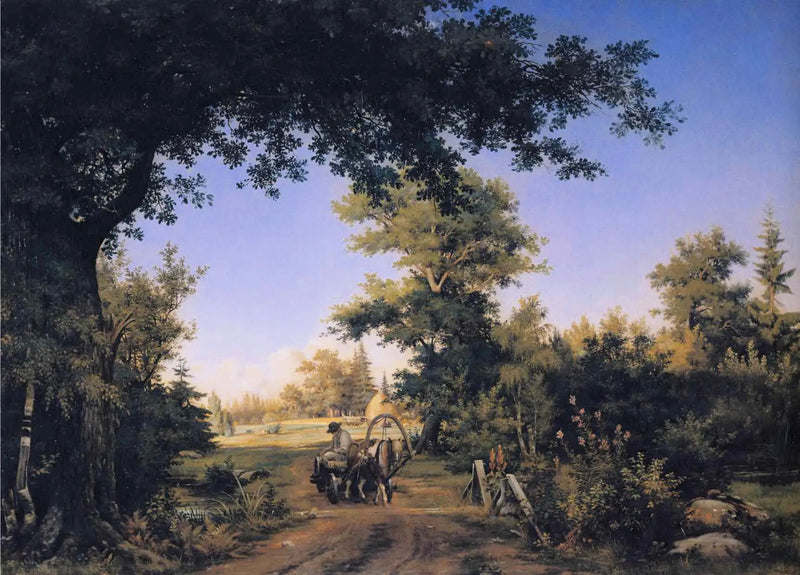 View of the outskirts of Saint Petersburg - Ivan Chichkine