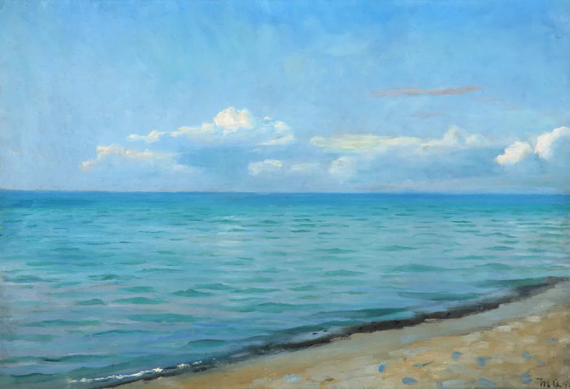 Beach view, Skagen. -Michael Peter Ancher