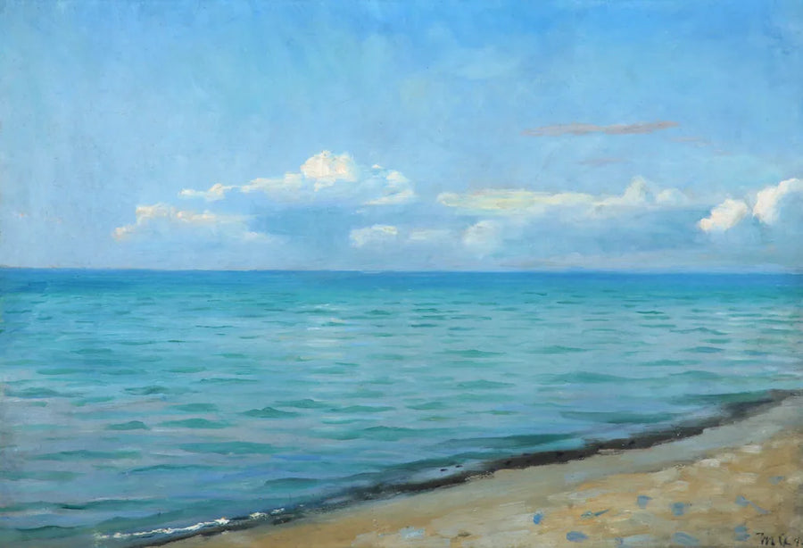 Beach view, Skagen. -Michael Peter Ancher