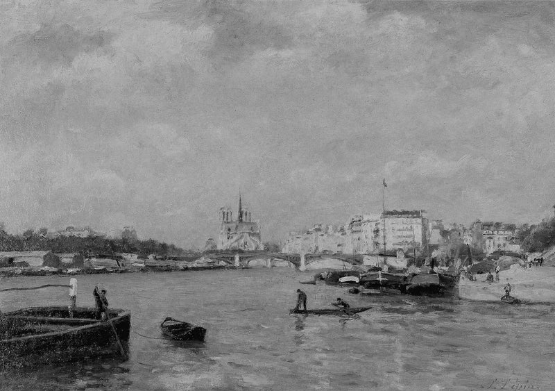 View of the Seine, Paris - Stanislas Lépiné