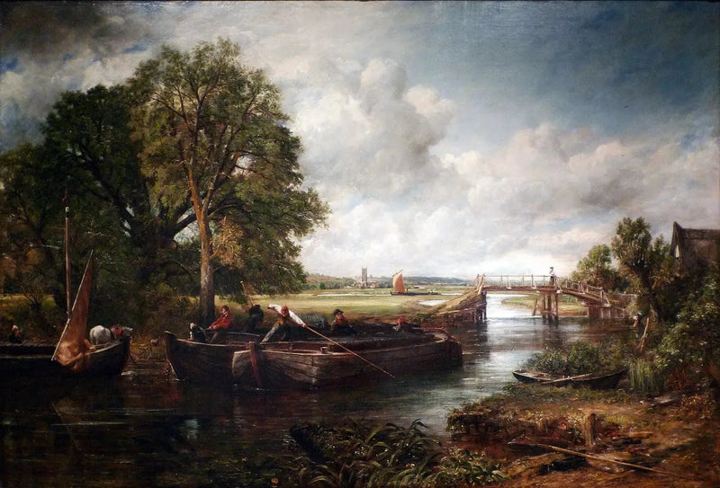 View of the Stour near Dedham - John Constable