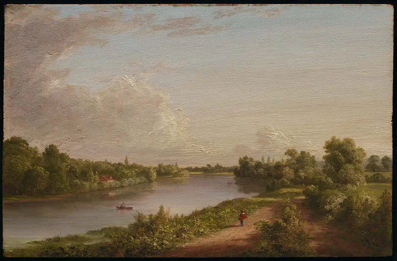 View of the Thames - Thomas Cole
