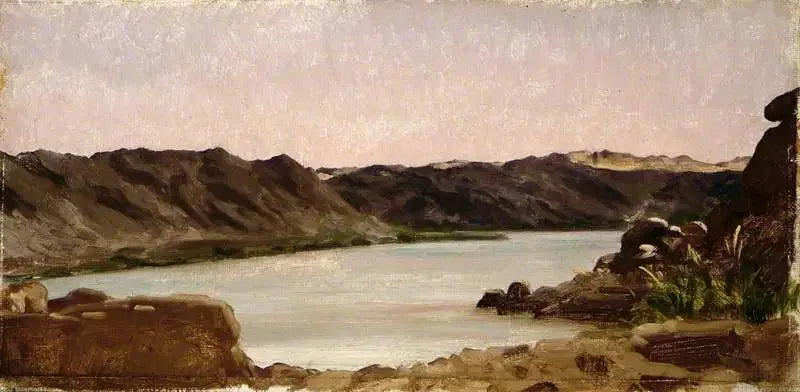 View of the Nile - Frederic Leighton