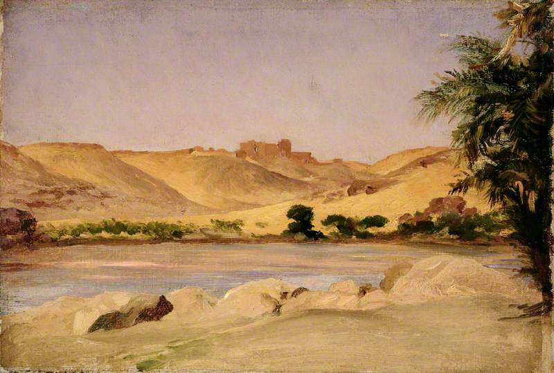 View of the Nile - Frederic Leighton