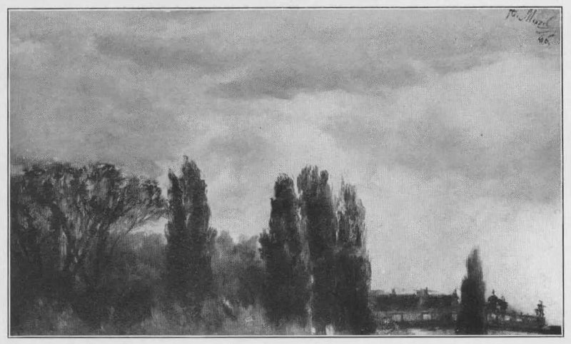 View of the Prince Albrecht Park - Adolph von Menzel