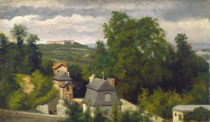 View of the outskirts of Caen - Stanislas Lépine