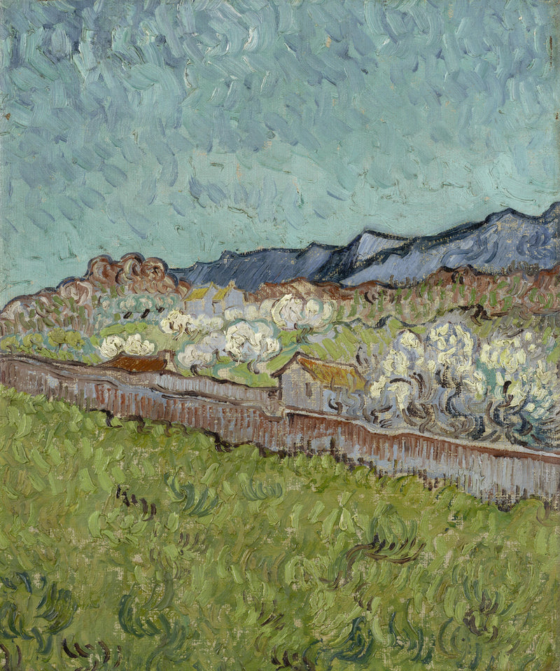 View of the Alpilles - Vincent van Gogh