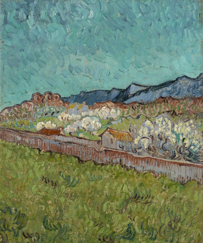 View of the Alpilles - Vincent van Gogh