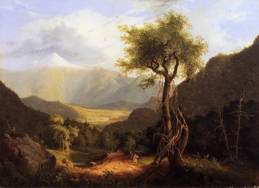 View of the White Mountains - Thomas Cole