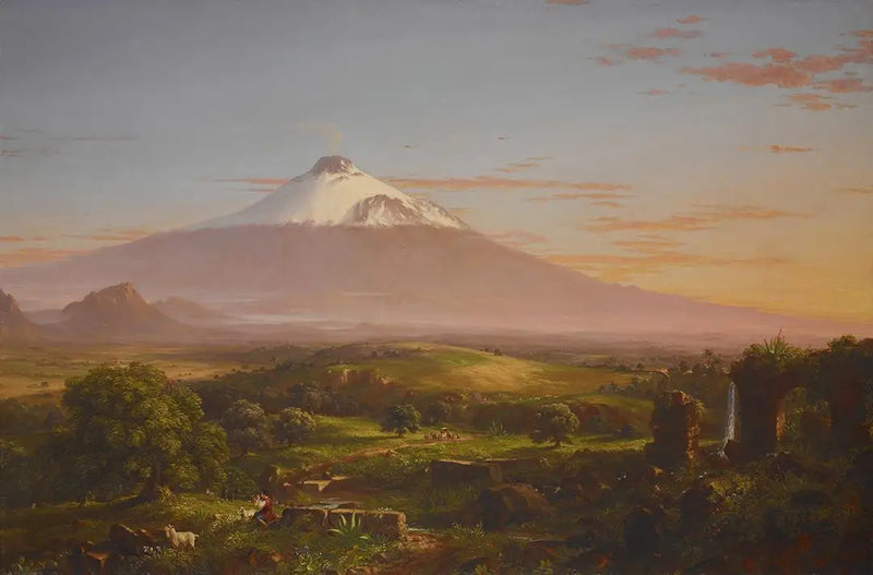 View of Mount Etna - Thomas Cole