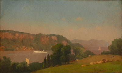 Vue sur l’Hudson - George Inness - Alpha Reproduction