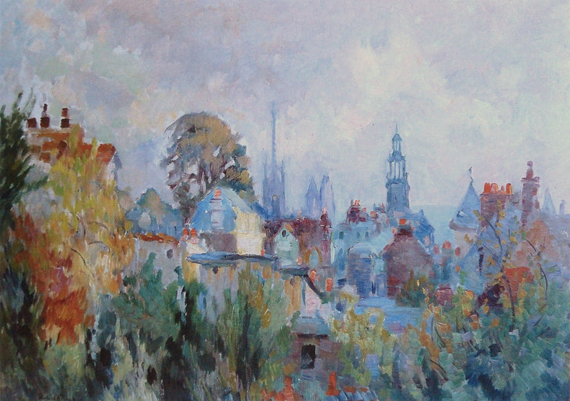View of Rouen - Robert Antoine Pinchon