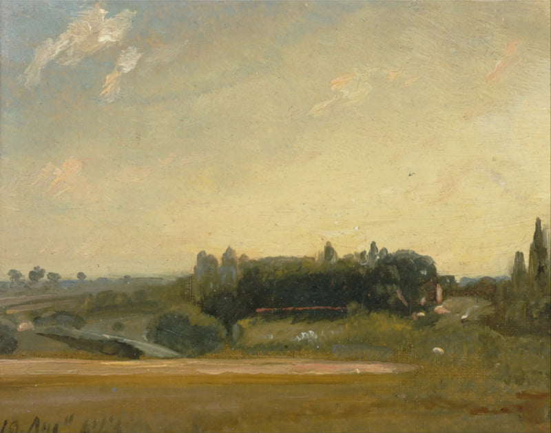 View of the Rectory, East Bergholt - John Constable