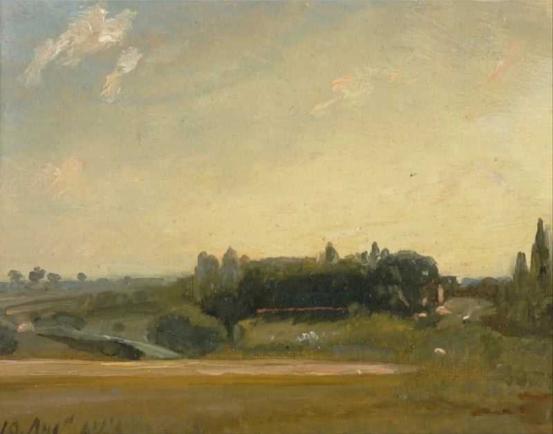 View of the Rectory, East Bergholt - John Constable