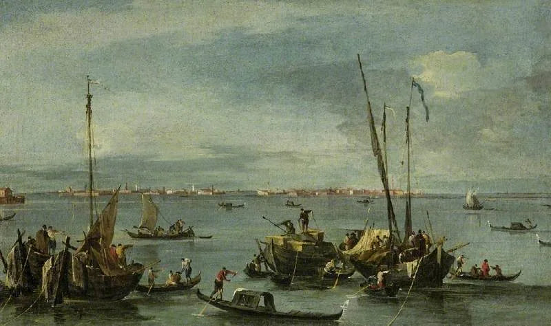 View of Murano from Fondamente Nuove, Venice - Francesco Guardi