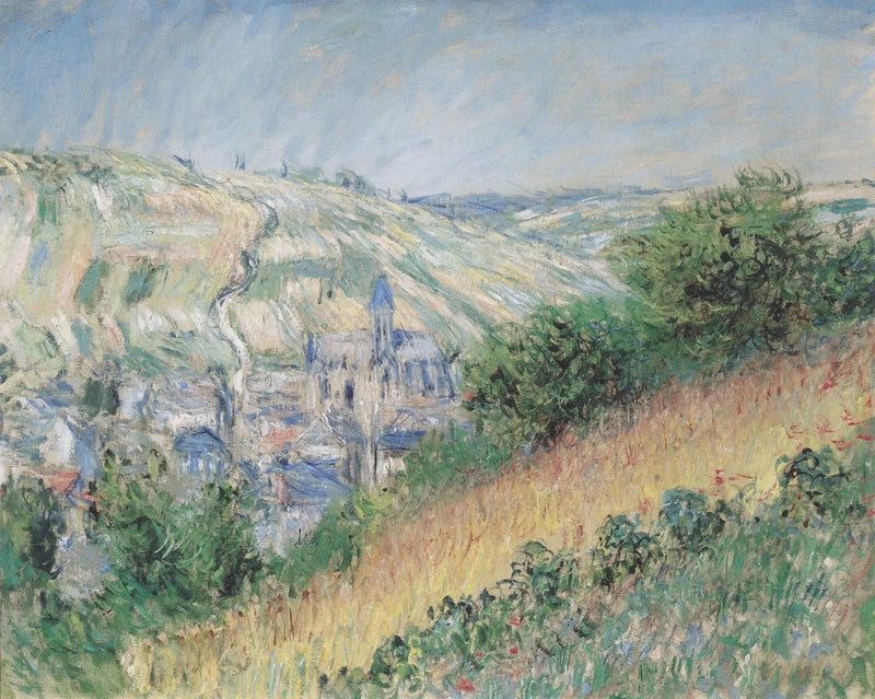 View of Vétheuil W696 - Claude Monet