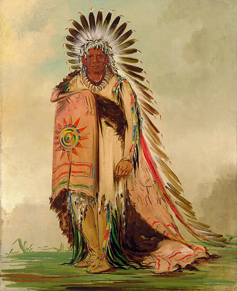 Wán-ee-ton, tribe chief - George Catlin