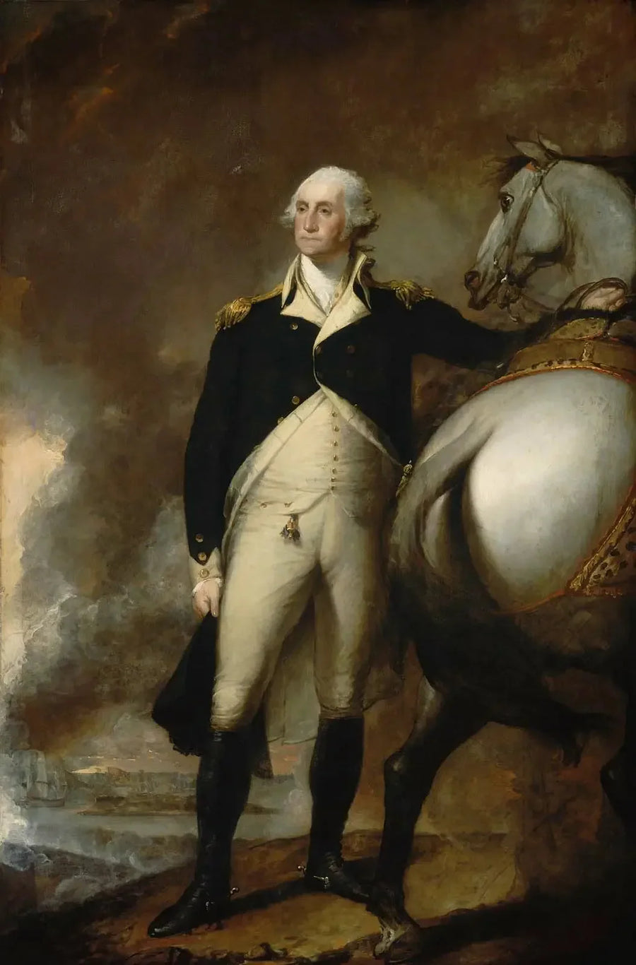 Washington at Dorchester Heights - Gilbert Stuart