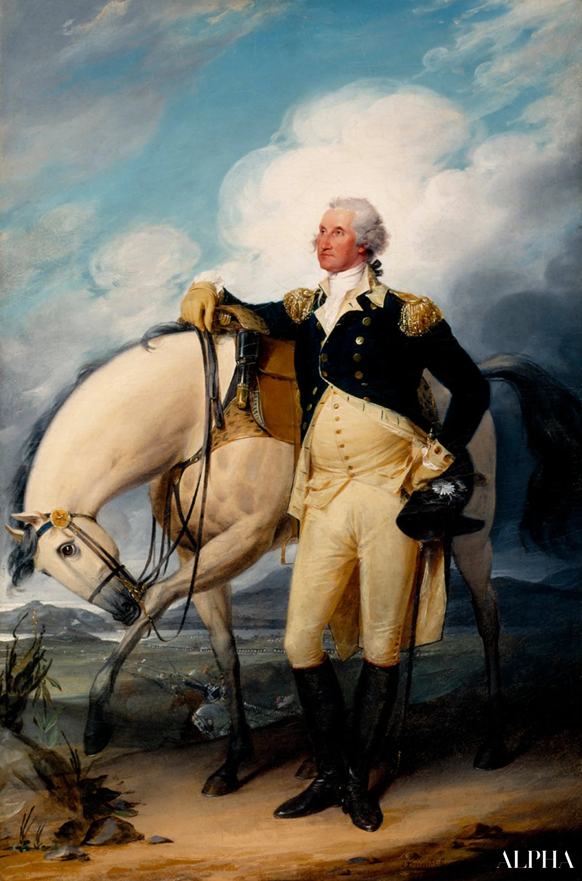Washington at Verplanck's Point - John Trumbull - High-end reproductions of paintings and artworks