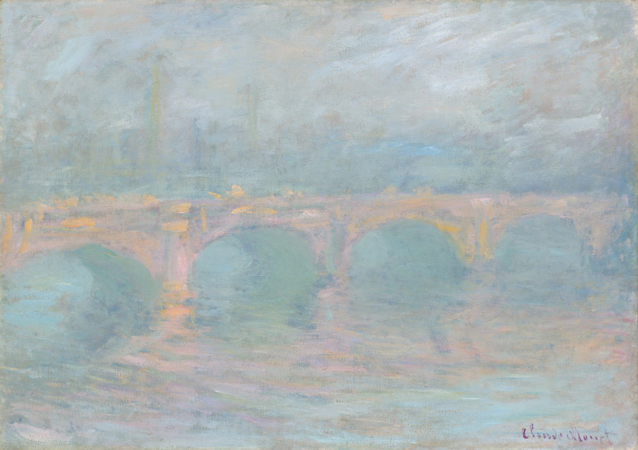 Waterloo Bridge, effet rose - Claude Monet