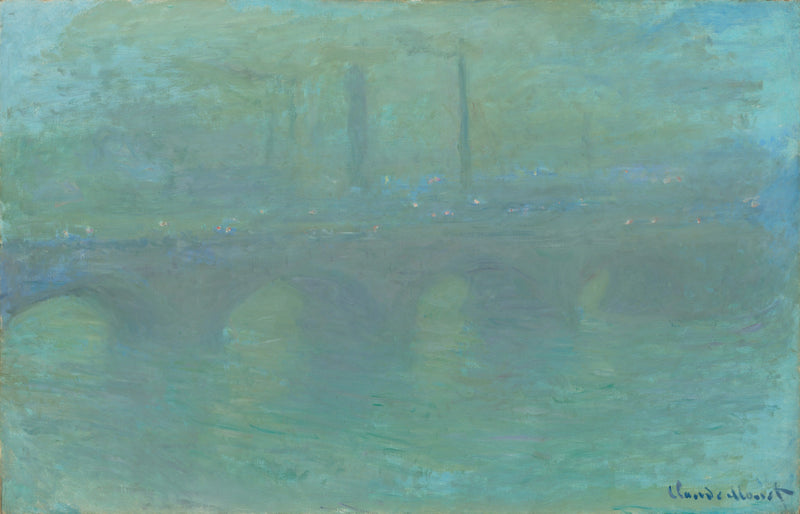 Waterloo Bridge, at dusk - Claude Monet