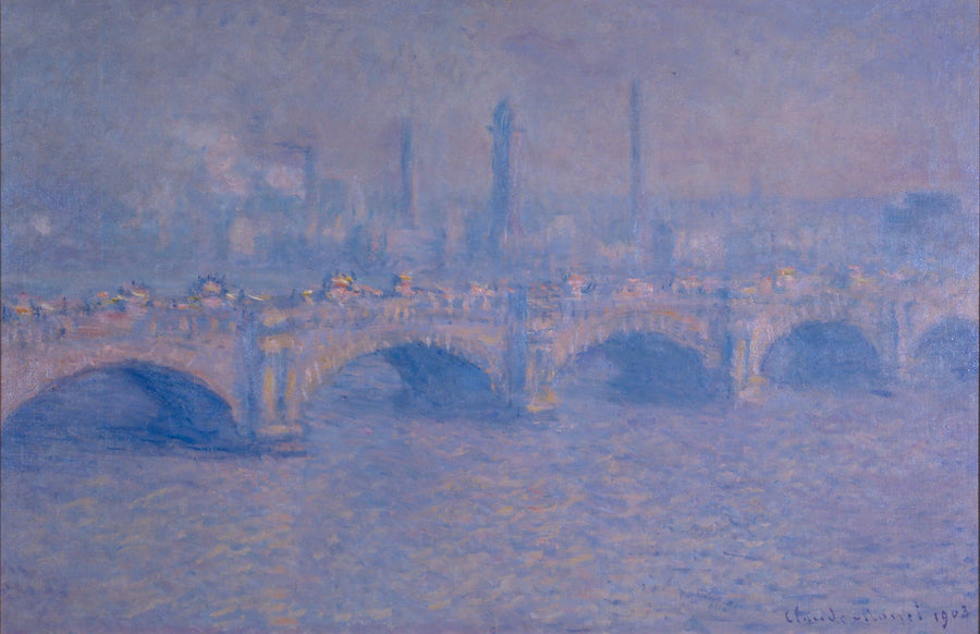 Waterloo Bridge, Sunlight Effect - Claude Monet