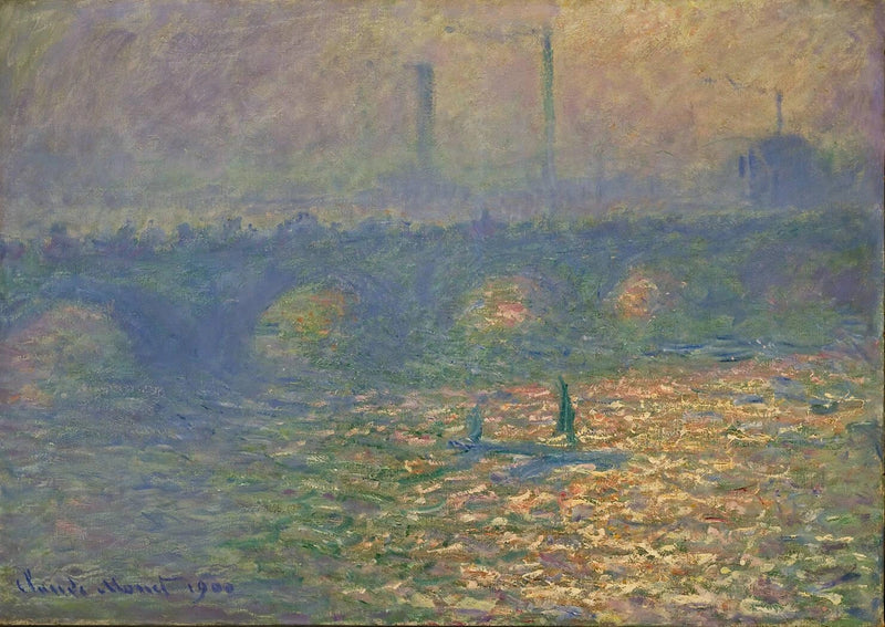 Waterloo Bridge W1555 - Claude Monet