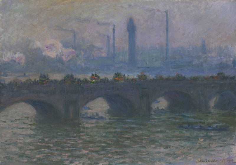 Waterloo Bridge - Claude Monet
