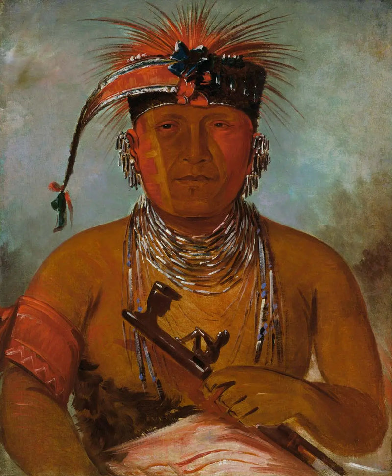 Wée-ke-rú-law, The One Who Exchanges - George Catlin