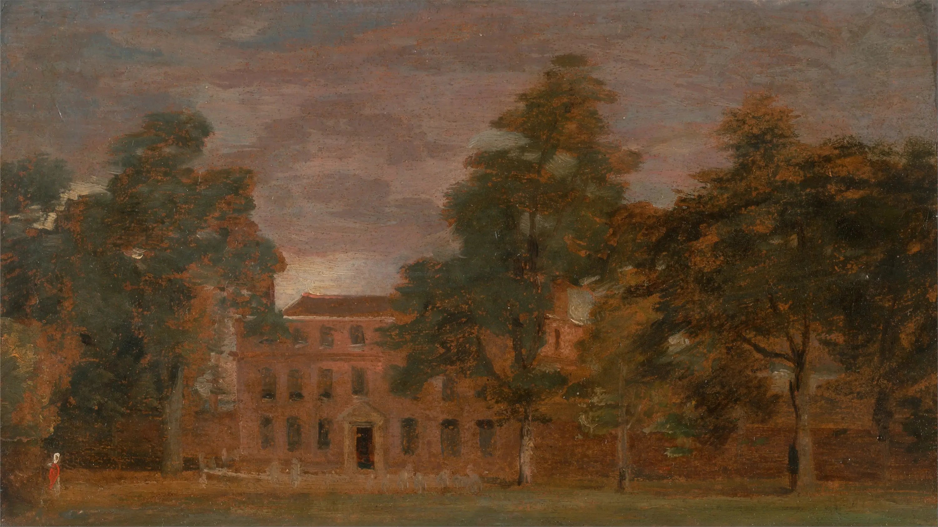 West Lodge East Bergholt - John Constable - Alpha Reproduction