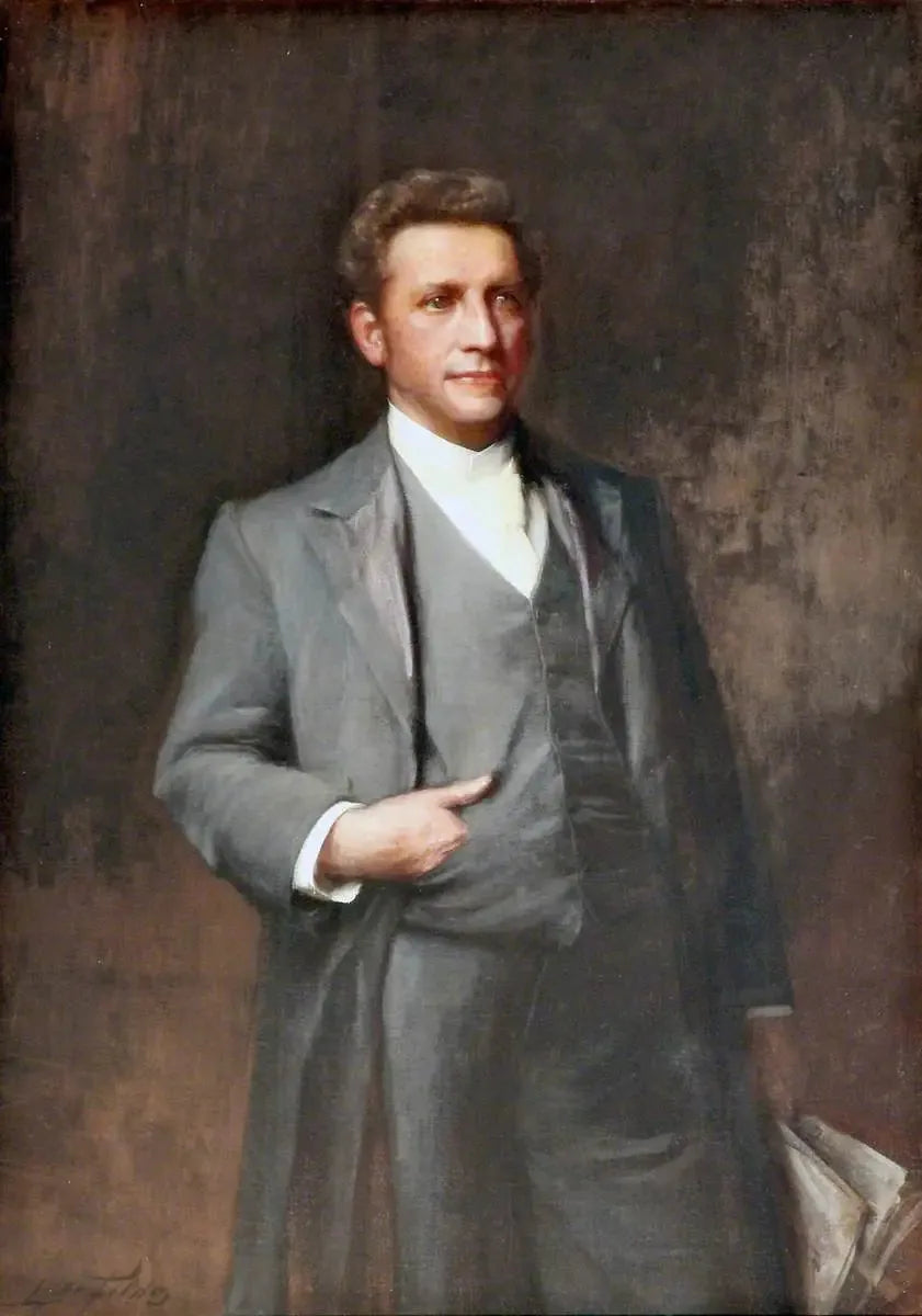 William Hesketh Lever, future 1st Viscount of Leverhulme - Luke Fildes