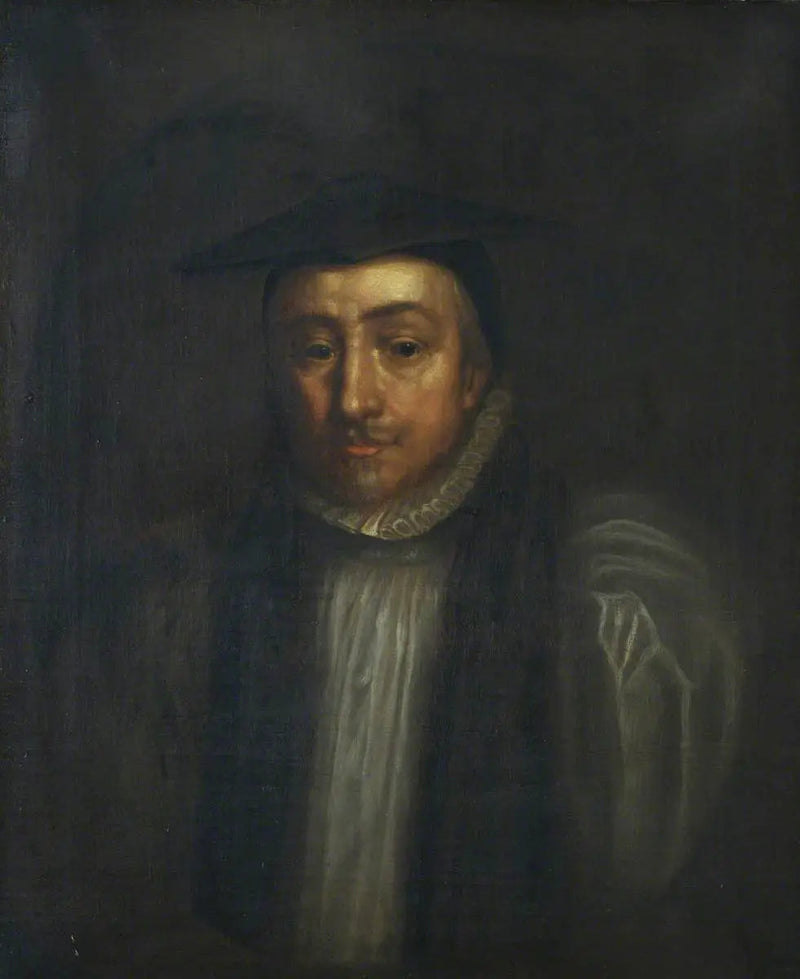 William Laud (1573–1645), Archbishop of Canterbury, student and member of St John's, Oxford - Antoine van Dyck