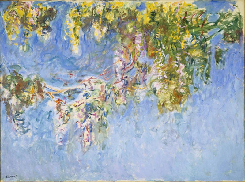 Wisteria, Allen Memorial Art Museum W1909 - Claude Monet